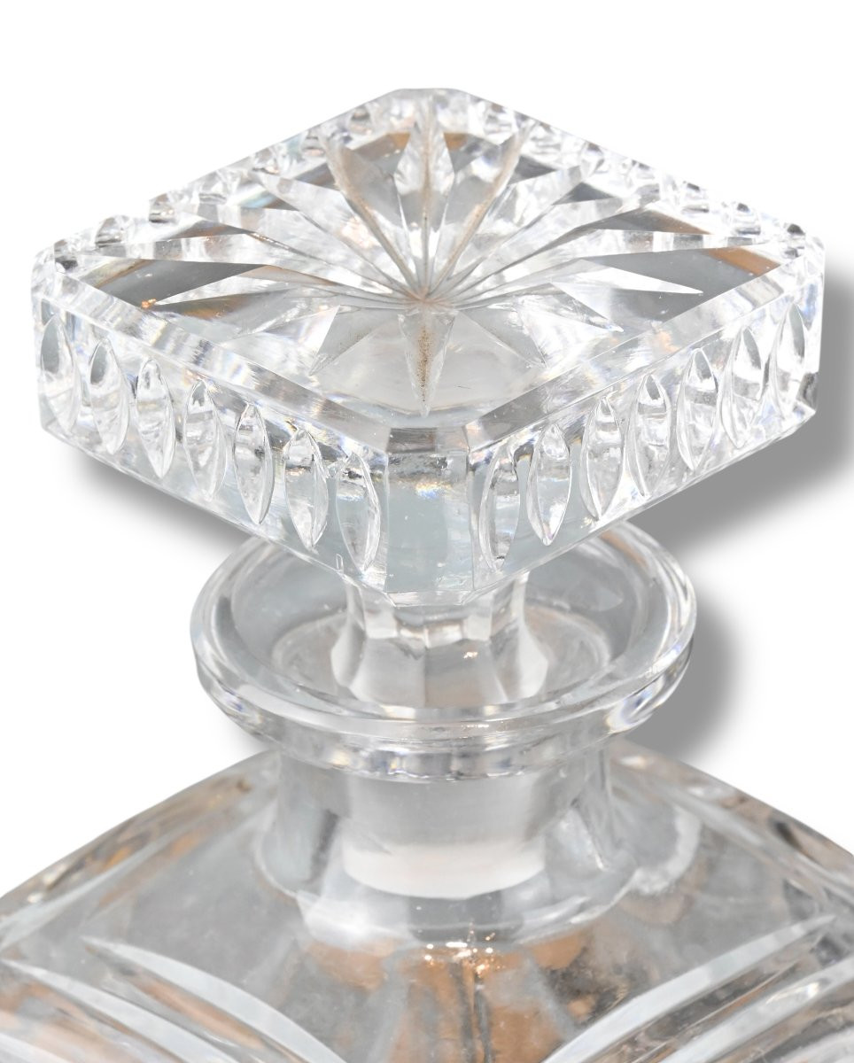 Set Per Liquori in Cristallo con Base in Argento - Italia XX Secolo-photo-2